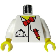 Lego tělo, bílá (973px91c01)